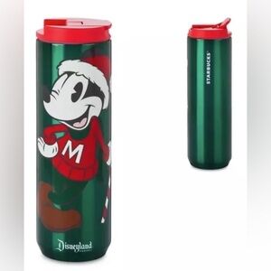 MICKEY Mouse Disneyland Stainless Steel Christmas Tumbler